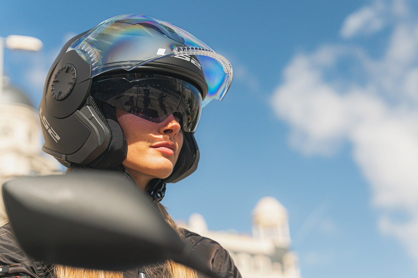 LS2 OF570 VERSO SPRING WHITE PINK - SECURTEX MOTOR S.L (t/a MaximoMoto)