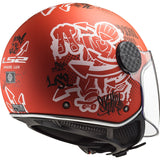 LS2 OF558 SPHERE LUX SKATER MATT RED - SECURTEX MOTOR S.L (t/a MaximoMoto)