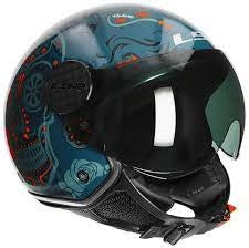 LS2 OF558 SPHERE LUX MAXCA GL.COBALT ORANGE - SECURTEX MOTOR S.L (t/a MaximoMoto)