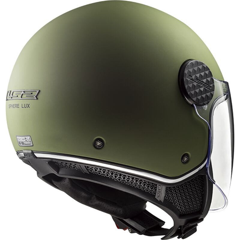 LS2 OF558 SPHERE LUX MATT MILITARY GREEN - SECURTEX MOTOR S.L (t/a MaximoMoto)