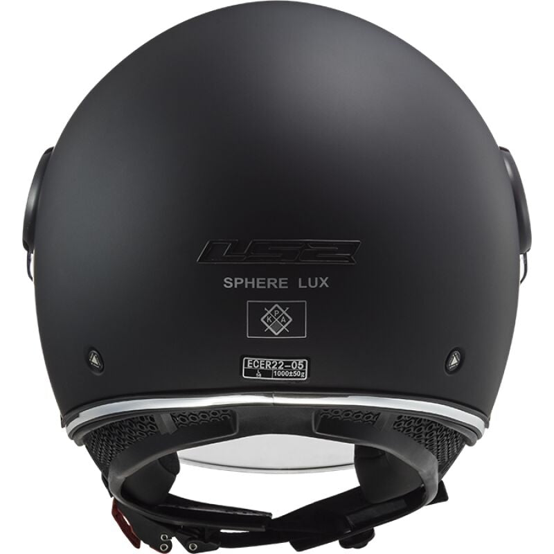 LS2 OF558 SPHERE LUX MATT BLACK - SECURTEX MOTOR S.L (t/a MaximoMoto)