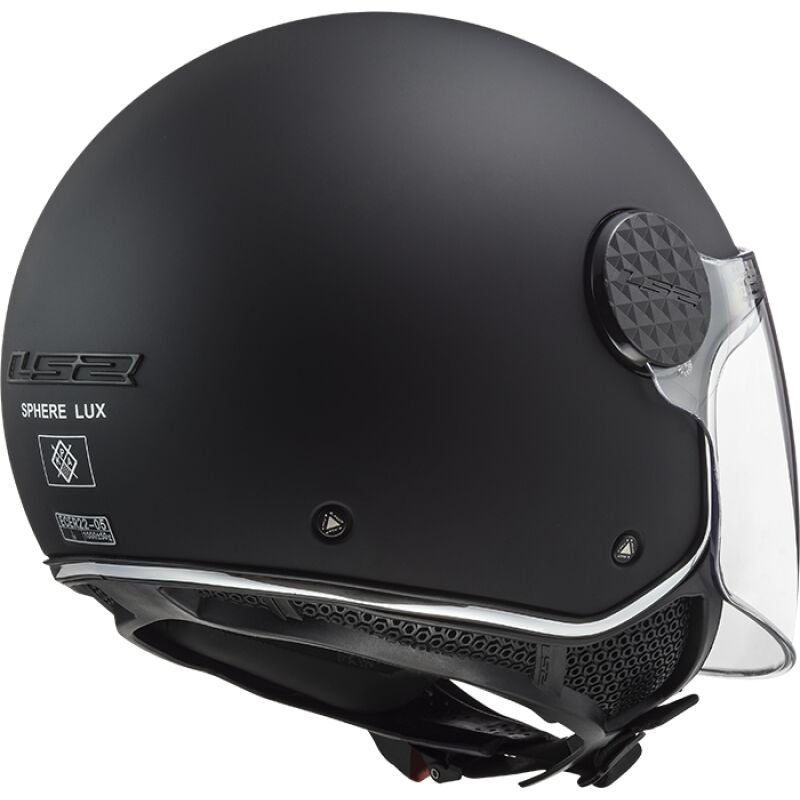 LS2 OF558 SPHERE LUX MATT BLACK - SECURTEX MOTOR S.L (t/a MaximoMoto)