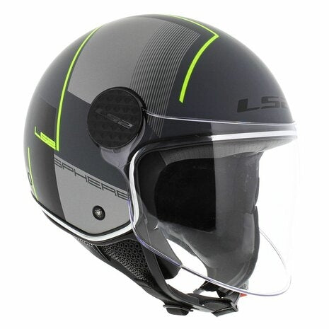 LS2 OF558 SPHERE LUX FIRM MATT BLACK TITANIUM - SECURTEX MOTOR S.L (t/a MaximoMoto)