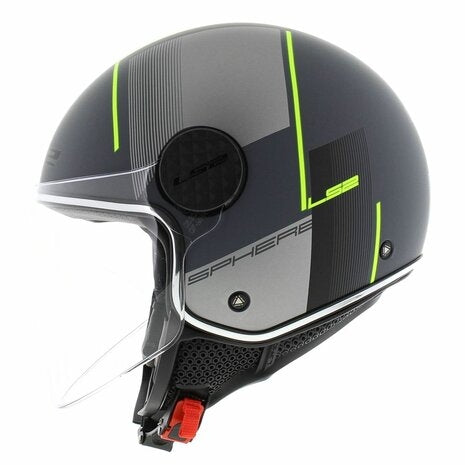 LS2 OF558 SPHERE LUX FIRM MATT BLACK TITANIUM - SECURTEX MOTOR S.L (t/a MaximoMoto)