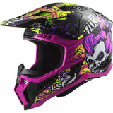 LS2 MX703 C X-FORCE FIRESKULL VIOLET - SECURTEX MOTOR S.L (t/a MaximoMoto)