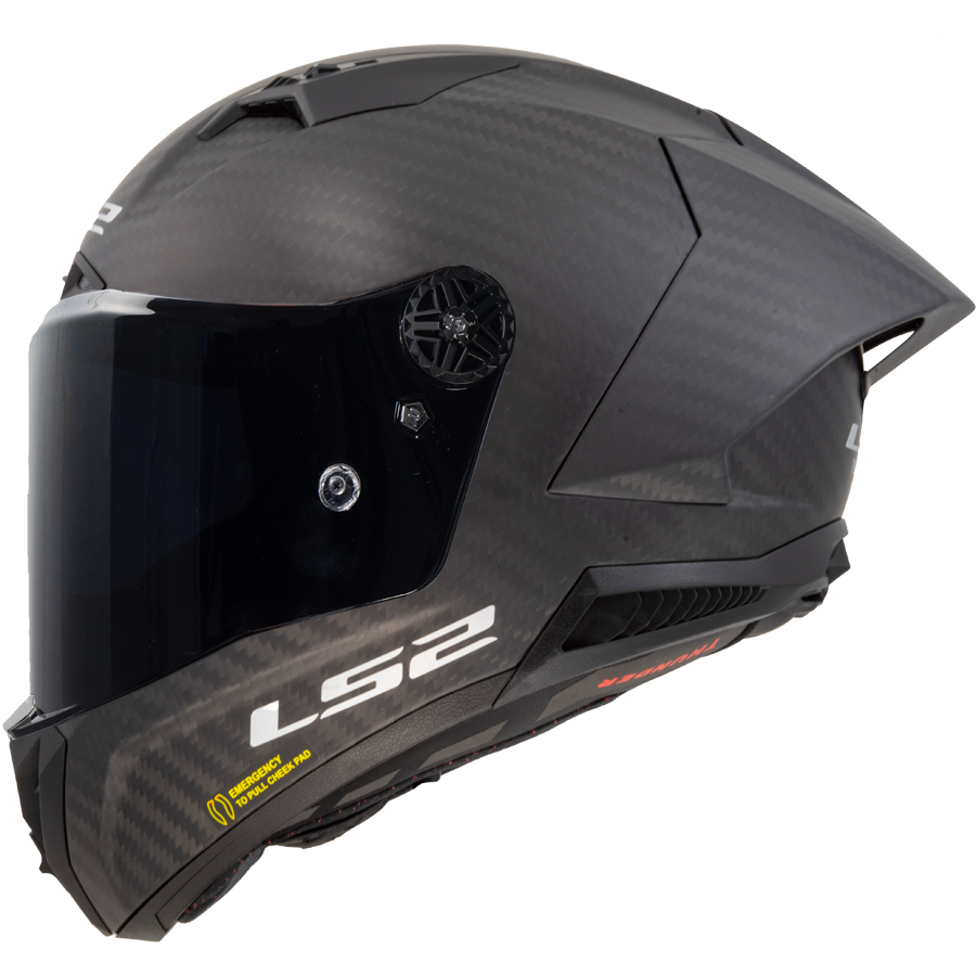 LS2 FF805 THUNDER GP AERO CASCO DE MOTO NEGRO