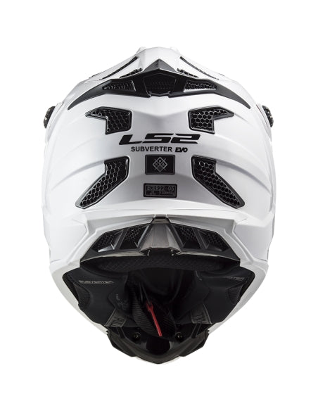 LS2 MX700 SUBVERTER SINGLE MONO GLOSS WHITE-06 - SECURTEX MOTOR S.L (t/a MaximoMoto)