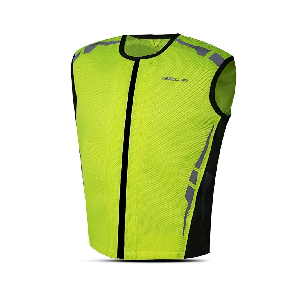 BELA - Reflectante Textil Vision Negro/Amarillo Fluor - SECURTEX MOTOR S.L (t/a MaximoMoto)
