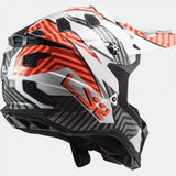 LS2 MX700 SUBVERTER ASTRO GLOSS WHITE ORANGE - SECURTEX MOTOR S.L (t/a MaximoMoto)