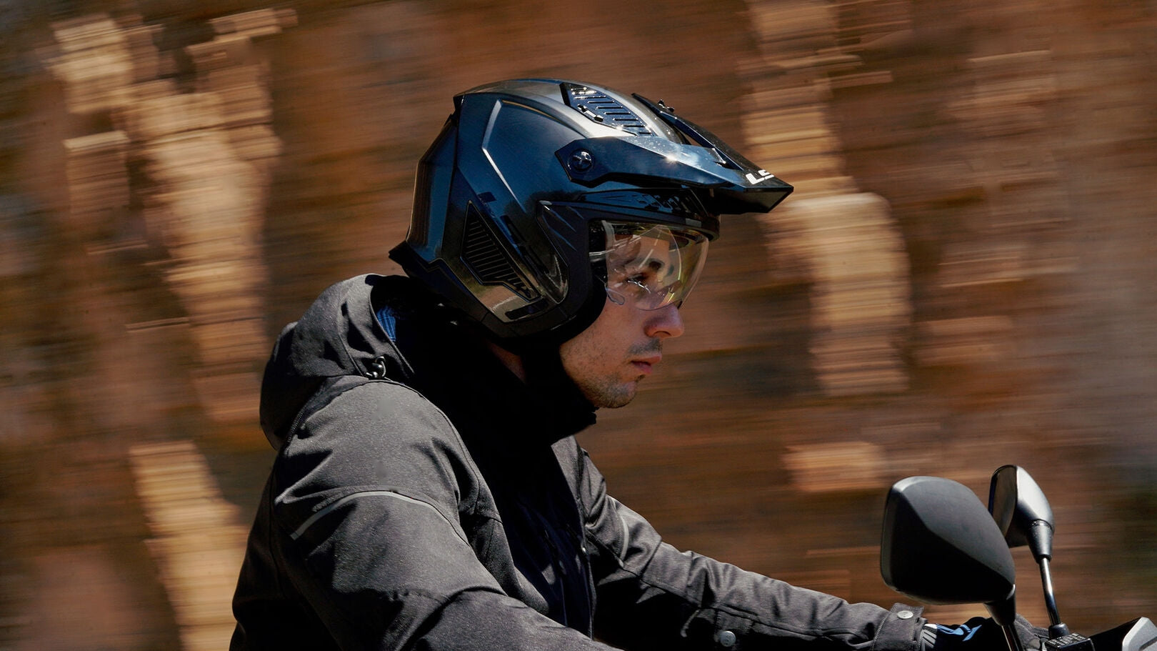 LS2 OF606 DRIFTER SOLID WHITE - SECURTEX MOTOR S.L (t/a MaximoMoto)