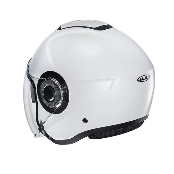 HJC i40N UNI Casco Abierto Para Moto Semiplano Blanco Perla - SECURTEX MOTOR S.L (t/a MaximoMoto)