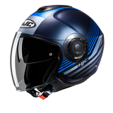 HJC i40N DOVA MC2SF Casco Abierto Para Moto Urbana 