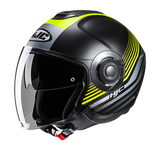 HJC i40N DOVA MC3SF Casco Jet Abierto Para Moto 