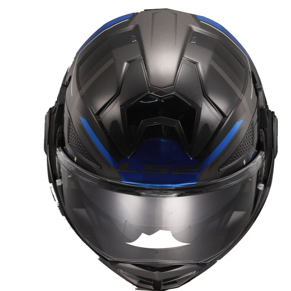 LS2 FF901 ADVANT X SPECTRUM BLACK TITAN.BLUE - SECURTEX MOTOR S.L (t/a MaximoMoto)