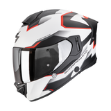 SCORPION EXO-530 AIR CLIP CASCOS INTEGRALES BLANCO NEGRO ROJO
