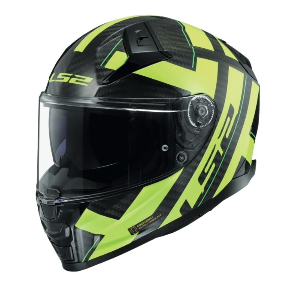 LS2 FF811 VECTOR II C STRONG GL.YELLOW-06 - SECURTEX MOTOR S.L (t/a MaximoMoto)