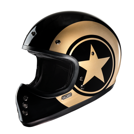 HJC V60 NYX MC9 Casco Integral De Motocicleta De Estilo Clásico - CASCO