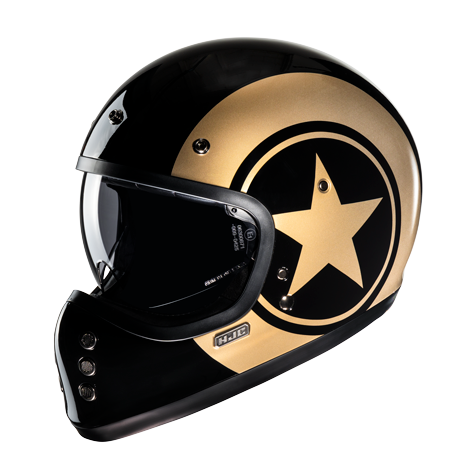 HJC V60 NYX MC9 Casco Integral De Motocicleta De Estilo Clásico - CASCO