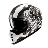 HJC V60 FLAME MC5 Casco Integral De Moto De Estilo Clásico - SECURTEX MOTOR S.L (t/a MaximoMoto)