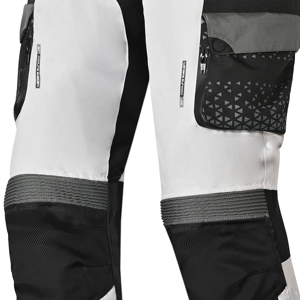 BELA - Pantalón Textil Crossroad Extreme WP Hielo/Gris/Negro - SECURTEX MOTOR S.L (t/a MaximoMoto)