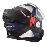 LS2 FF901 ADVANT X ULTRA  CASCO DE MODULAR AZUL ROJO