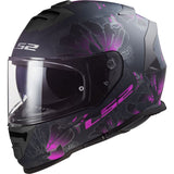LS2 FF800 STORM BURST MATT BLACK PINK - SECURTEX MOTOR S.L (t/a MaximoMoto)
