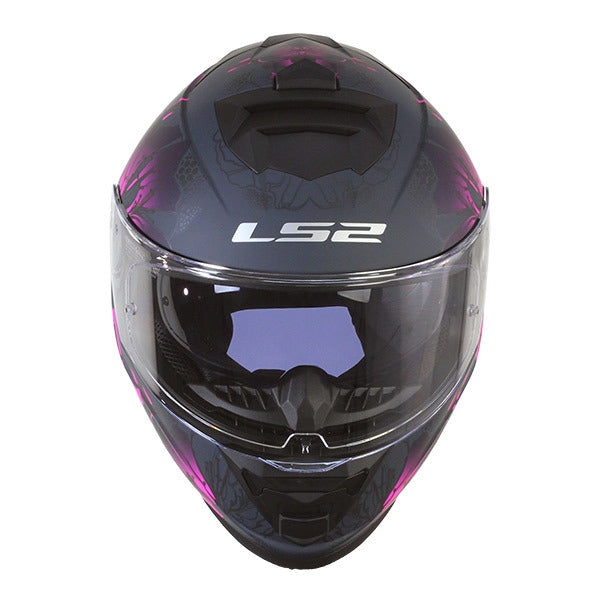 LS2 FF800 STORM BURST MATT BLACK PINK - SECURTEX MOTOR S.L (t/a MaximoMoto)
