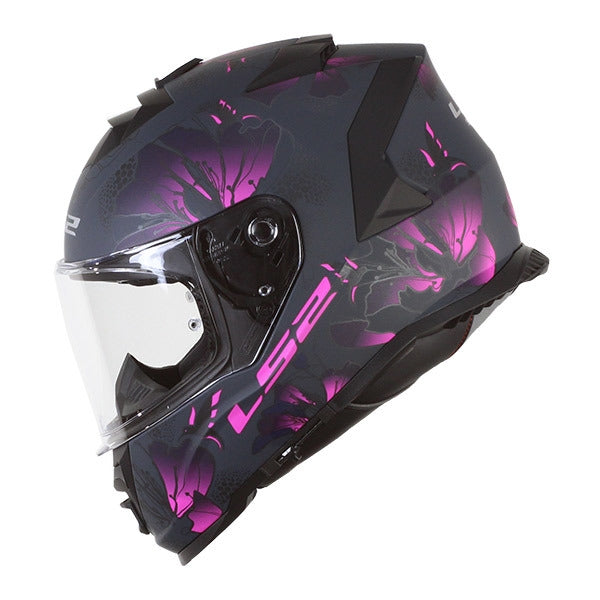 LS2 FF800 STORM BURST MATT BLACK PINK - SECURTEX MOTOR S.L (t/a MaximoMoto)
