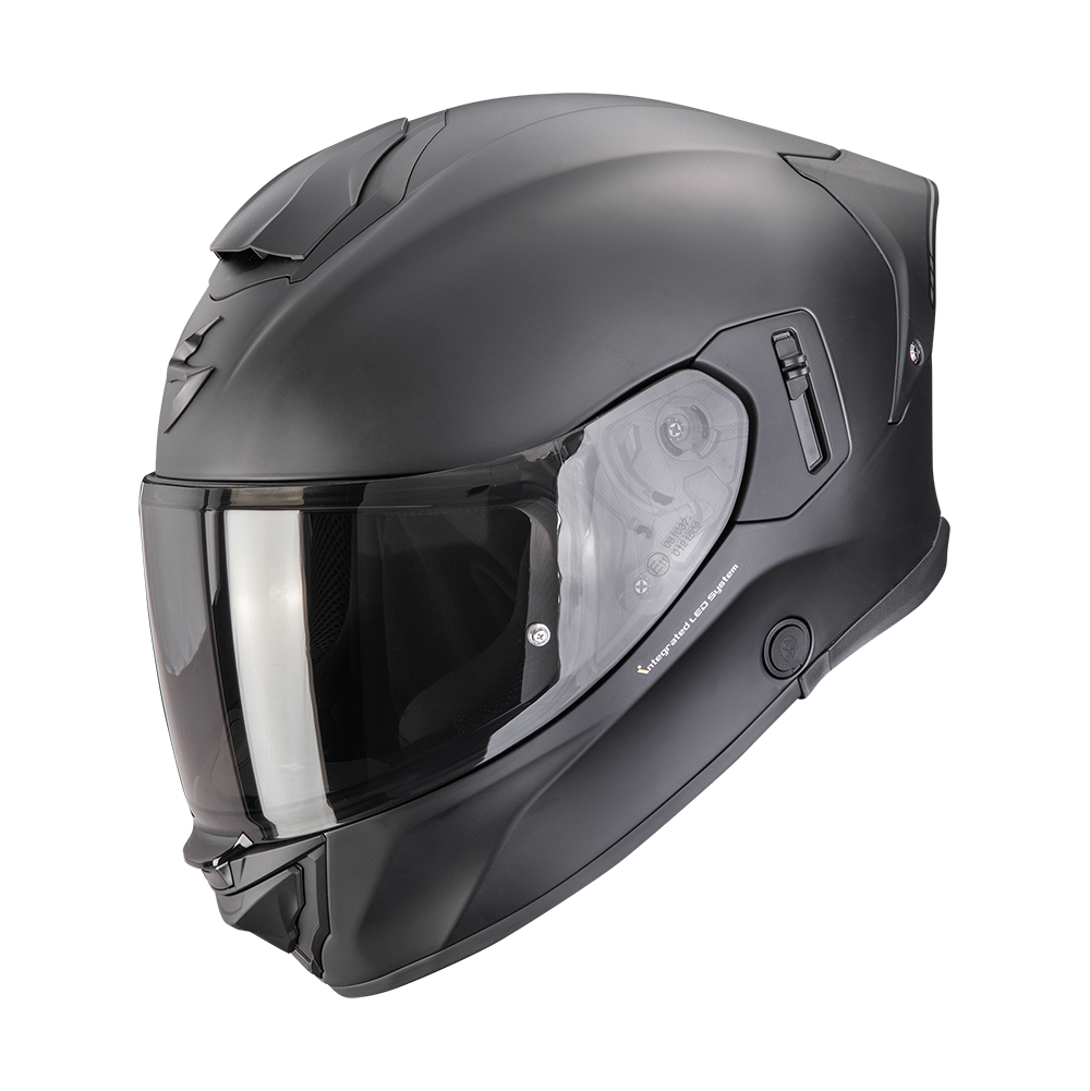 SCORPION EXO-530 i AIR SOLID CASCO  TOURING DE MOTO Negro mate