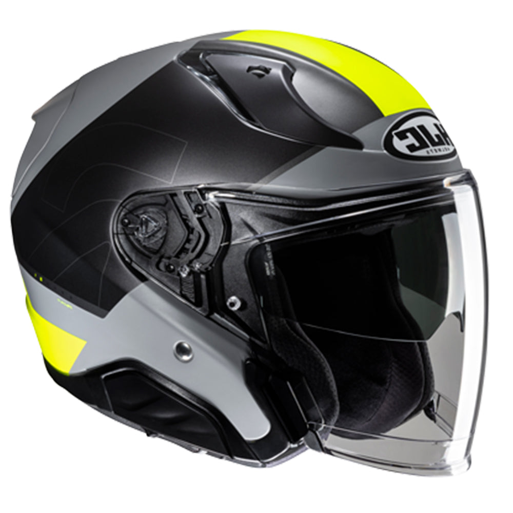 HJC RPHA 31 CHELET MC3HSF Casco jet de moto