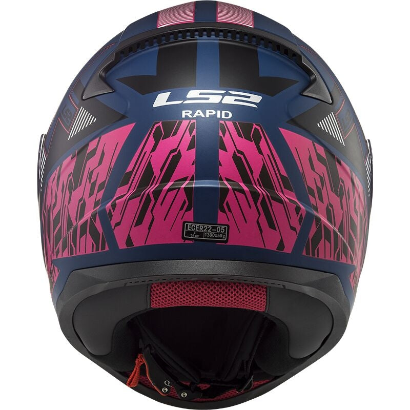 LS2 FF353 RAPID XTREET MATT BLUE PURPLE - SECURTEX MOTOR S.L (t/a MaximoMoto)