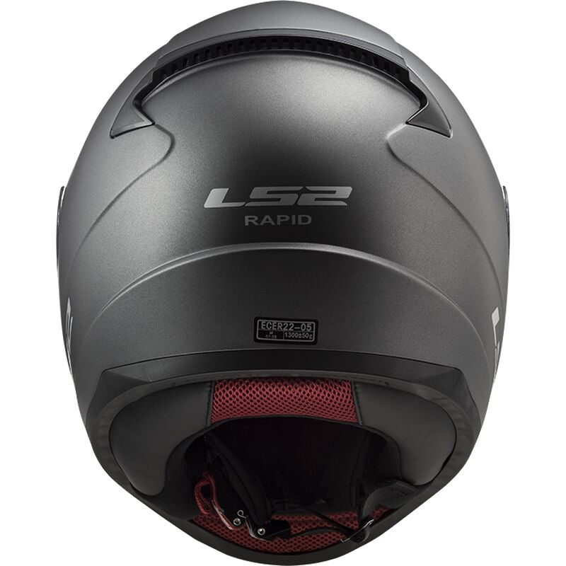 LS2 FF353 RAPID SINGLE MONO MATT TITANIUM - SECURTEX MOTOR S.L (t/a MaximoMoto)