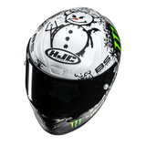 HJC RPHA 1 V2 SNOW DIABLO MC10SF CASCO INTEGRAL DE MOTO