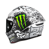HJC RPHA 1 V2 SNOW DIABLO MC10SF CASCO INTEGRAL DE MOTO