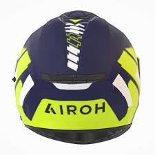 AIROH - CASCOS SPARK RISE BLUE/YELLOW MATT - SECURTEX MOTOR S.L (t/a MaximoMoto)