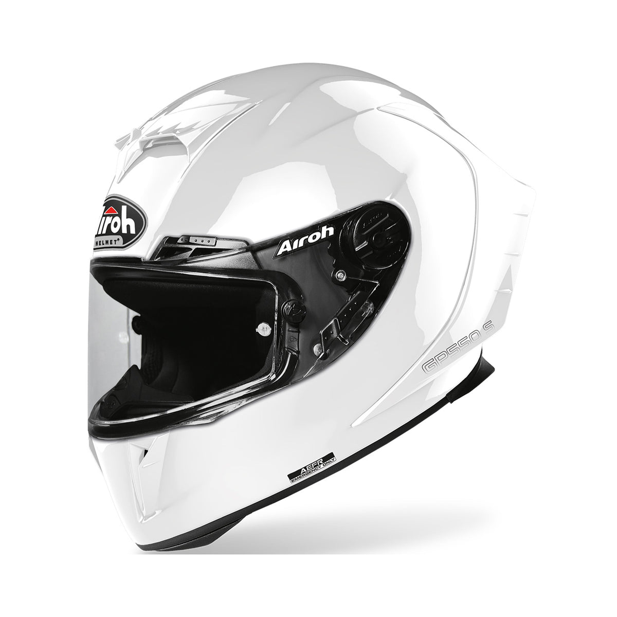 AIROH - CASCOS GP550 S COLOR WHITE GLOSS - SECURTEX MOTOR S.L (t/a MaximoMoto)