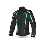 R-TECH - Chaqueta Textil Marshal Lady Negro/Turquesa - SECURTEX MOTOR S.L (t/a MaximoMoto)