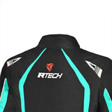 R-TECH - Chaqueta Textil Marshal Lady Negro/Turquesa - SECURTEX MOTOR S.L (t/a MaximoMoto)