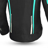 R-TECH - MARSHAL LADY Negro/Turquesa