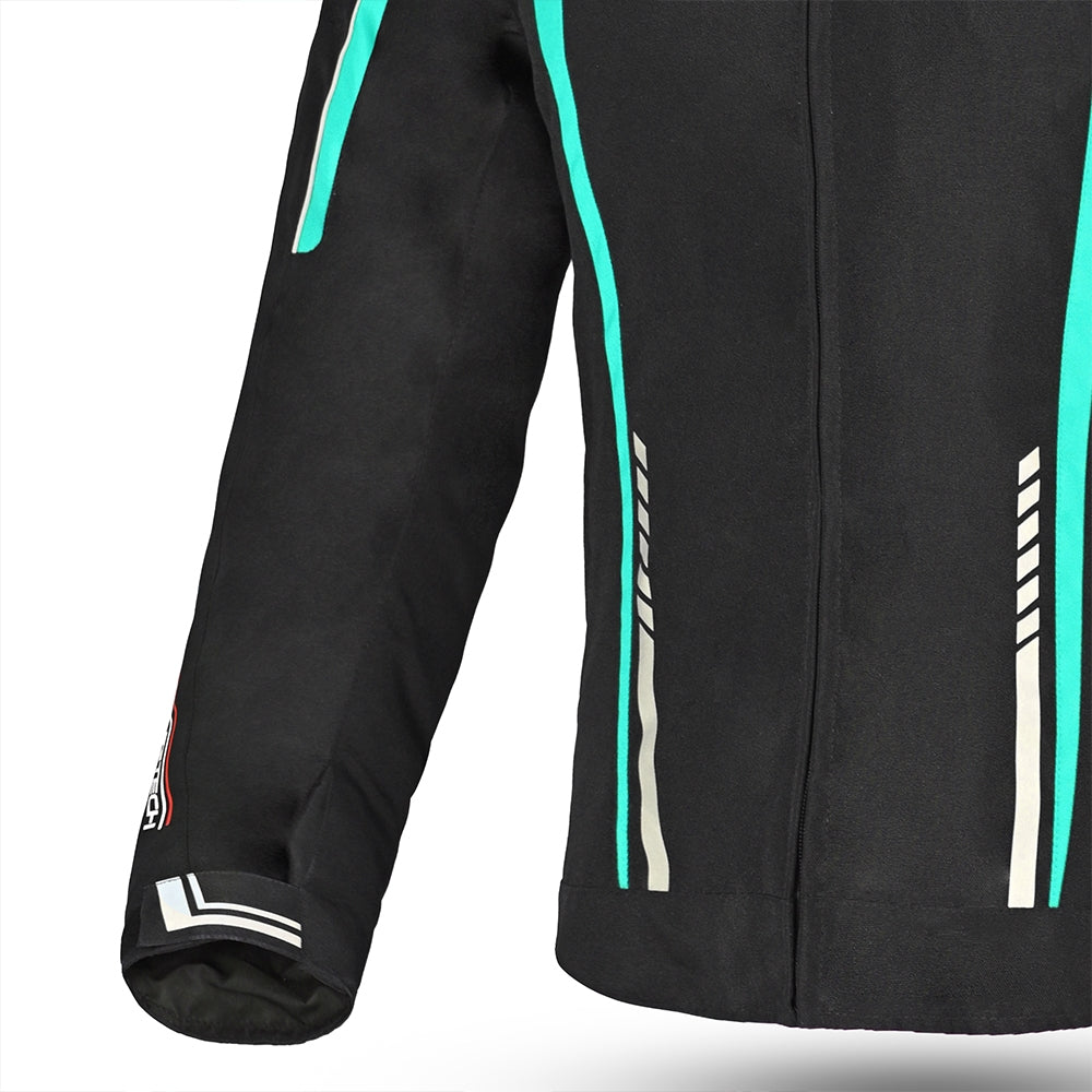 R-TECH - MARSHAL LADY Negro/Turquesa