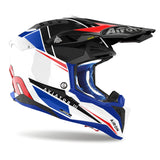 AIROH - CASCOS AVIATOR 3 PUSH BLUE/RED GLOSS - SECURTEX MOTOR S.L (t/a MaximoMoto)