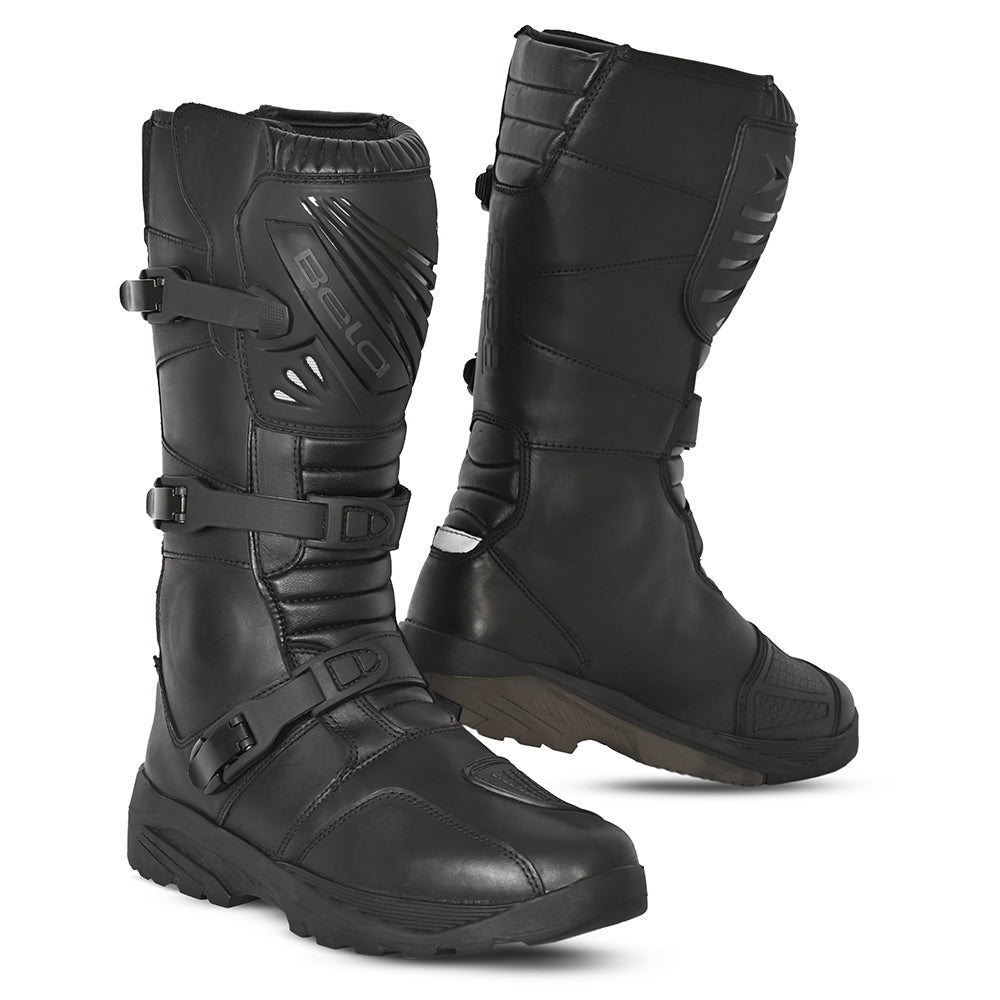 BELA - Botas Piel Senior WP Negro - SECURTEX MOTOR S.L (t/a MaximoMoto)