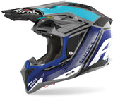 AIROH - CASCOS AVIATOR 3 LEAGUE BLUE GLOSS - SECURTEX MOTOR S.L (t/a MaximoMoto)