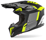 AIROH AVIATOR 3 GLORY Moto Off Road Casco Amarillo Mate