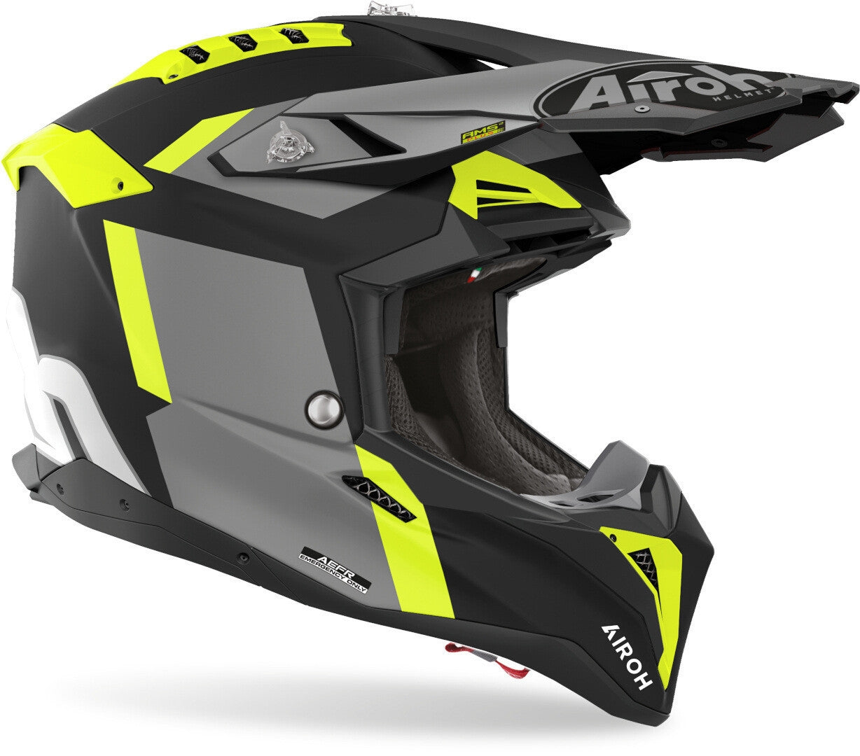 AIROH - CASCOS AVIATOR 3 GLORY YELLOW MATT - SECURTEX MOTOR S.L (t/a MaximoMoto)
