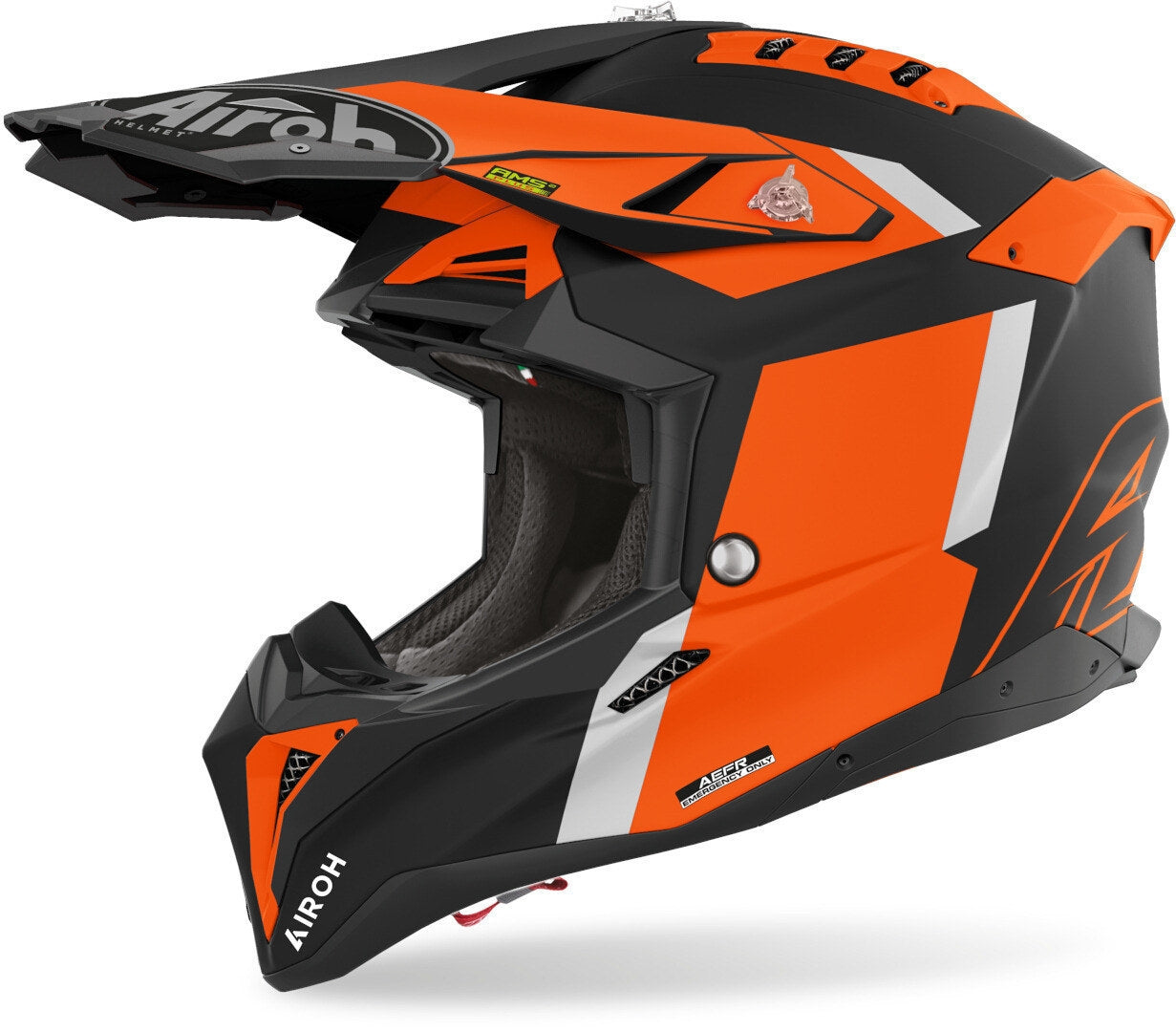 AIROH - CASCOS AVIATOR 3 GLORY ORANGE MATT - SECURTEX MOTOR S.L (t/a MaximoMoto)