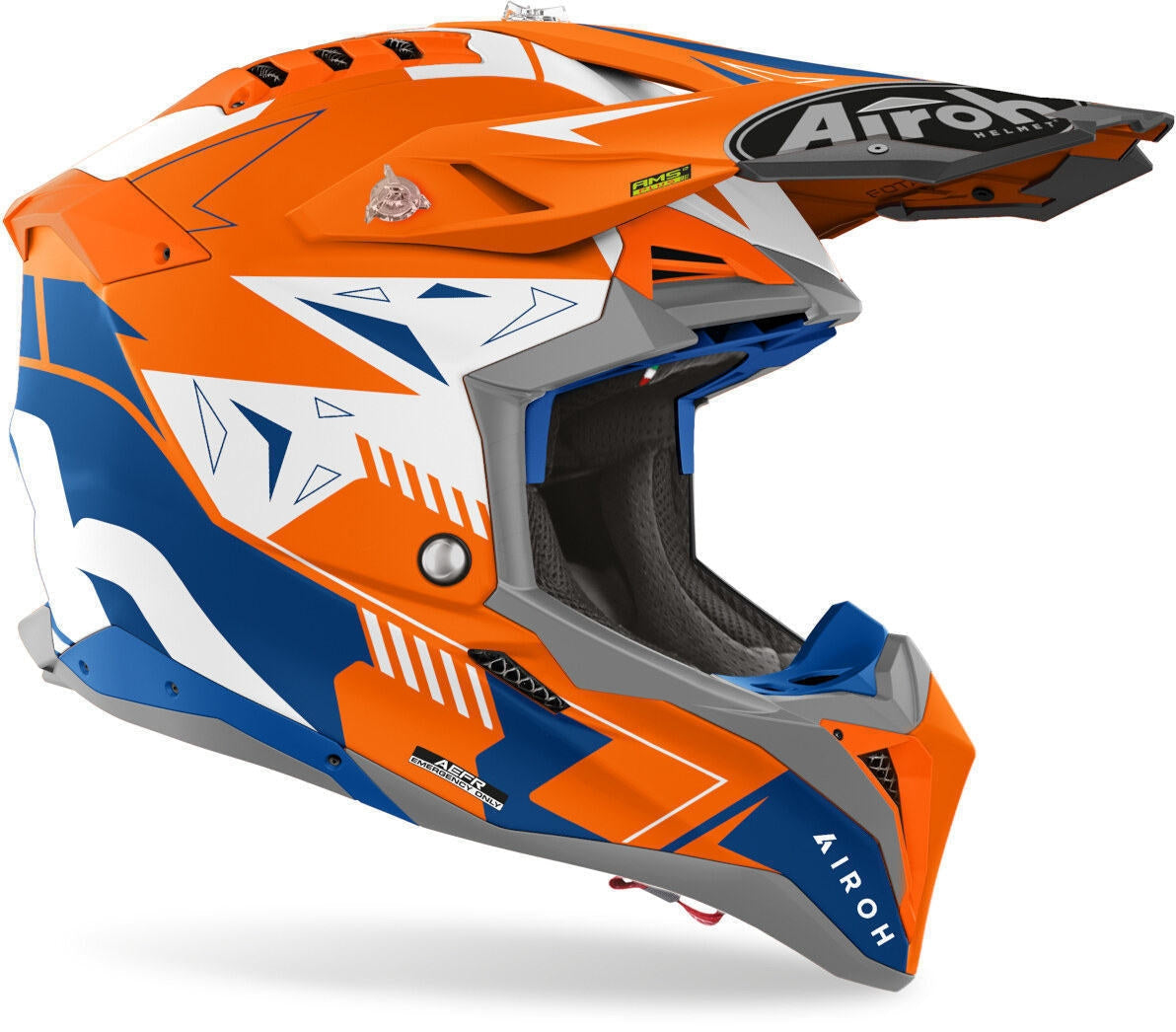 AIROH - CASCOS STRYCKER HAZZARD GLOSS - SECURTEX MOTOR S.L (t/a MaximoMoto)