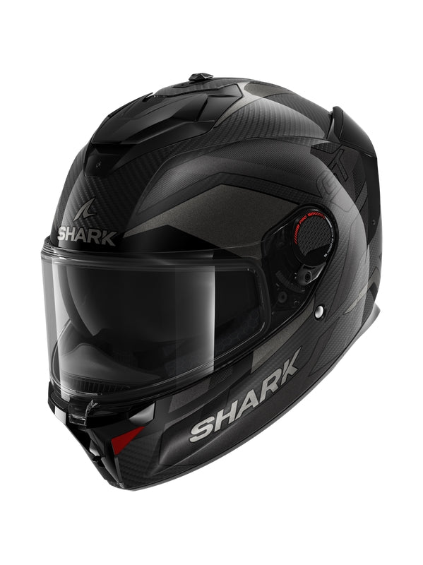 SHARK SPARTAN GT PRO RITMO Integral Casco Carbono Antracita Cromado