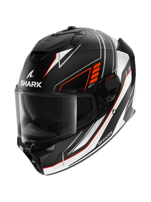 Shark - SPARTAN GT PRO Black Orange Silver - SECURTEX MOTOR S.L (t/a MaximoMoto)