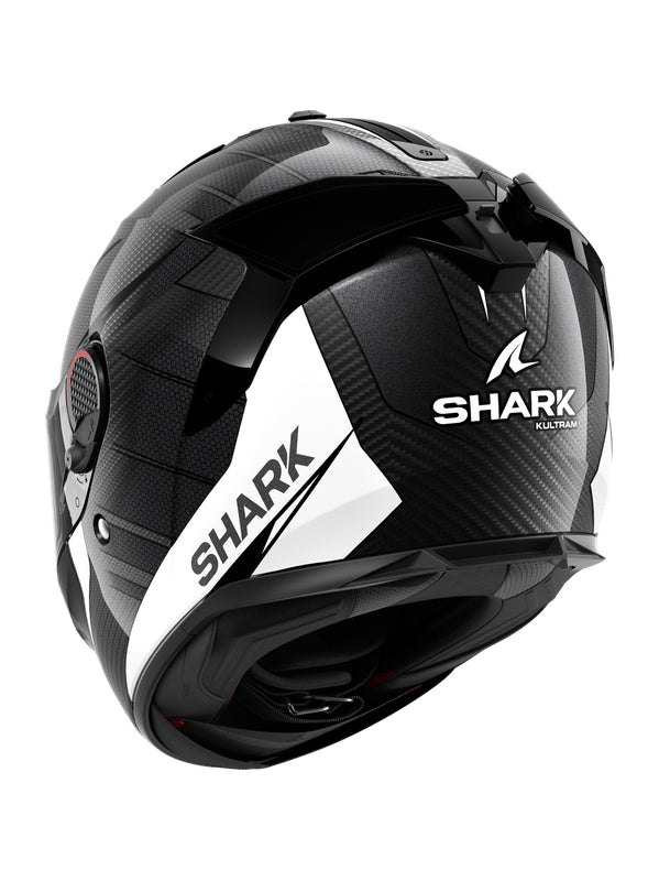 Shark - SPARTAN GT PRO CARBON Carbon White Black - SECURTEX MOTOR S.L (t/a MaximoMoto)